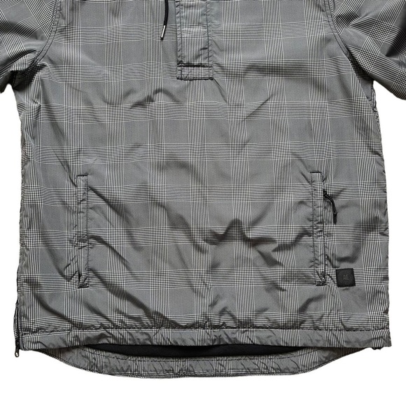 American Eagle Outfitters Men’s Houndstooth Plaid Windbreaker Jacket Size M - Picture 3 of 10